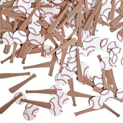 200Pcs-Baseball Table Confetti, Baseball Bat Confetti,Baseball Party Decorati…