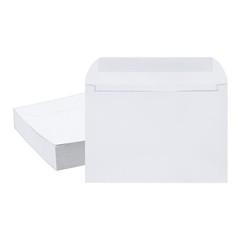 50pcs Self Sealing Envelopes 7.8×5.5 Inch for White A7 Invitations