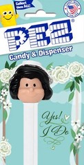 New PEZ Bride & Groom “Yes I Do”Dispensers Set 6👇Read Description/Shipping👇