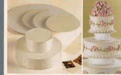 New Wilton Tailored Tiers Cake Display Set 304-8174