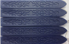 Navy / Dark Blue Sealing Wax (with wick), 5 Sticks, classic color for Wax Seals!