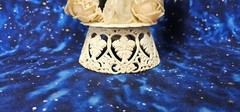 Vintage Mid Century 1950s Wedding Cake Topper Plastic 9.25″ Coast Novelty 1959