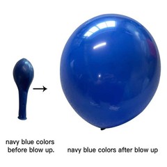Zesliwy Navy Blue Gold Balloons Garland 18inch,12inch,10inch,5inch,
