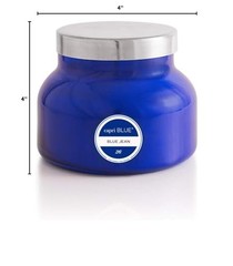 Capri Blue Blue Jean Scented Candle – 19oz Soy Wax Jar – Citrus Musk Patchouli