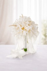 Wedding Bouquet for Bride Bride Holding Bouquet Rhinestones Romantic Bridal