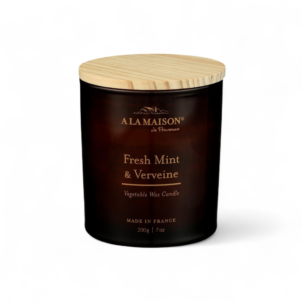 A La Maison – Wick In Luxury Amber Burn Made In France 7Oz Fresh