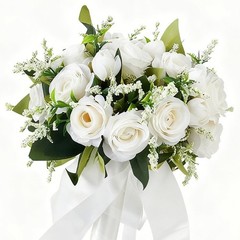 Weather Resistant Bouquet with Realistic Appearance Bridal Bouquet for Weddings