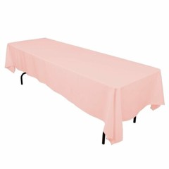 10 Polyester Tablecloths RECTANGULAR 60″ x 126″ Inch Hotel 25 COLORS SALE USA
