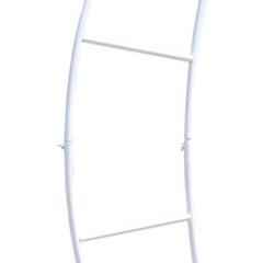 2PCS Crescent Moon Wedding Arch Frame Party Framework Stand Floral Rack New