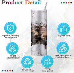 24 Pcs Employee Appreciation Tumblers – Inspirational Gifts for Team & Staff