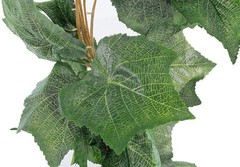 Meiliy 8 Ft 5pcs Artificial Greenery Ivy Vine 5pack, Grape Leaves 5 Pcs