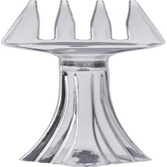 Heavyweight Plastic Utensils, Fork, Silver, 7″, 40/Pack, Pack of 1,