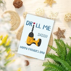 Funny Fathers Day Card for Husband Boyfriend Fiance, Adult Humor Father’s Day…