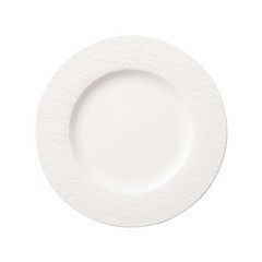 & Manufacture Rock Blanc Dinner Plate 10.5 In Premium Porcelain