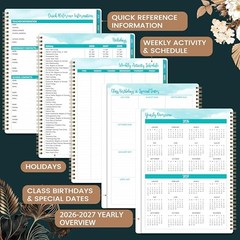 Teacher Planner 2026-2027 – 9» x 11», 2026-2027 Teacher Planner Academic