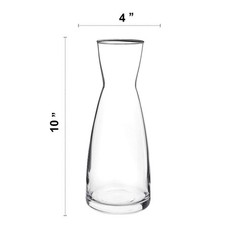 Bormioli Rocco Ypsilon Wine Clear Glass For Water Juice Milk Coffee Iced Tea