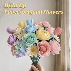 Green Floral Wire Stems 50 Pieces Thick Flower Rose Bud Sticks 8 Inches