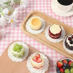TIESOME 200 Pcs Small Paper Doilies, 3.5 Inch Round Paper Doilies Disposable