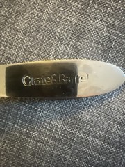 Crate Barrel Pie Server Serrated Edge Stainless Steel Bakeware Tool