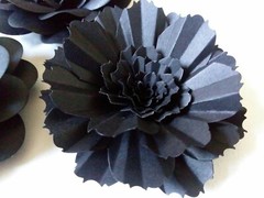 Paper Flowers 3-D Handcrafted Wedding Party DIY Decor Craft Frames Nursery Wall