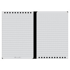Rite In The Rain Weatherproof Top-Spiral Notebook, 4″ x 6″, Black Cover, Univ…
