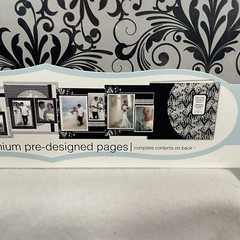 Wedding Photo Album, 24 Pre-Designed Pages, 12×12 inch, Brand NEW in Package