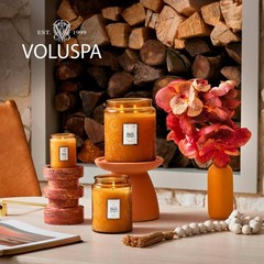 Voluspa Baltic Amber Candle 18 Oz Coconut Wax Blend Scented Candles For Home