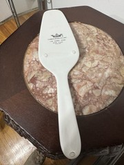 Christopher Stuart Empire House Y 1011 Bone China Cake Server White 10in