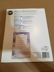 Wilton Bi-fold Programs – 17 sheets – White Simple Yet Elegant