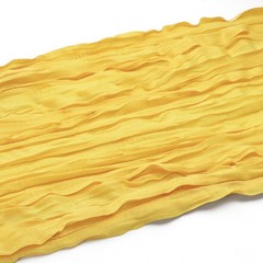 Yellow Cheesecloth Table Runner 10FT Gauze Rustic 35×120 Inches,