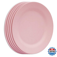 Snomel 11 Inch Dinner Plate Set Extra Large Pasta Plates Unbreakable Dishes