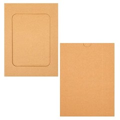 20Pcs Paper Photo Frames, 4×6 Inch Kraft Paper Picture Frames, 4×6 inch Brown