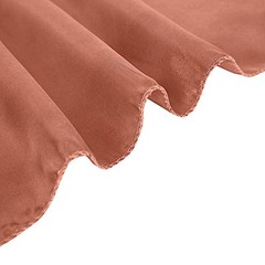 6 Terracotta SATIN UNIVERSAL CHAIR COVER Wedding Banquet Reception Decorations
