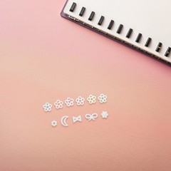 600Pcs Assorted Color Resin Pearl Beads for Wedding Centerpiece and Nail Art