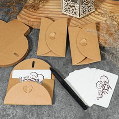 Mini Envelopes with 4.1 x 2.8 inch, 25PCS Small Cards envelopes