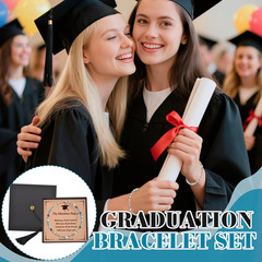 Graduation Gift Grad Cap Box & Bracelet – 2026 Graduation Gifts Her Him