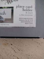 Studio His And Hers Place Card Holders 8 Count Party Dinning Wedding Graduation