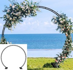 Extra Large Garden Arch 7.2Ft Wide 9.2Ft High Wedding Arch Ceremony Outdoor