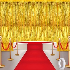 Carpet Runner Aisle 2.6 x 30 Feet with Carpet Tape and 4 Pieces of 8.2 x 3.2 …