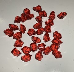 Acrylic Crystal Rock Stones For Aquarium Vase Gems Table Decor Around 200pcs