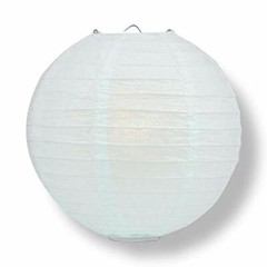 Quasimoon PaperLanternStore Decorative Paper Lantern – (Single, 20-Inch, Arct…
