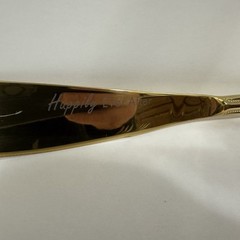 Parihy Gold Wedding Cake And Server Set Wedding Champagne Flute, MISSING A GLASS
