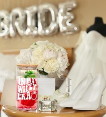 Mozaba Bridal Shower Gift – Cute Cool Wedding Day Idea for 16oz, Transparent