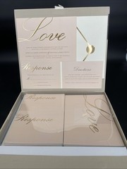 BRIDES Modern Invite Invitation Kit Bridal Wedding Blank New Lot Of 2(60 Count)