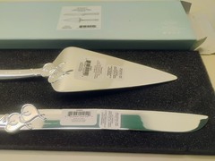 Lenox 812615 True Love Cake Knife & Server, Metallic N/O