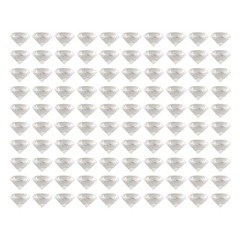 100Pcs 20MM Acrylic Diamond Gems Jewels Pirate Treasure Chest Hunt Party for