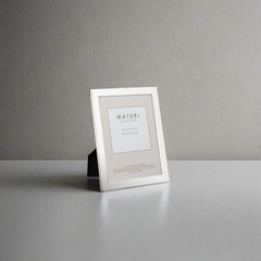 Maturi Silver Plated Photo Frame – Flat Edge Finish 4 x 6-inch (10 x 15cm)