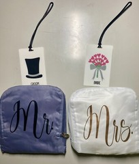 Bride And Groom Mr And Mrs. Wedding Gift Set Lot – Includes 11 Items