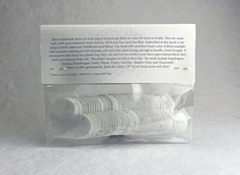 50 Count Wildflower Seed Paper Hearts Eco-Friendly Wedding Favors Gifts