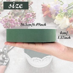 6Pcs Flower Foam Blocks,6.5Inch Round Dry Floral Foam for Artificial2981